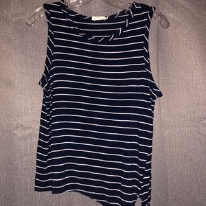 Stripped tank top